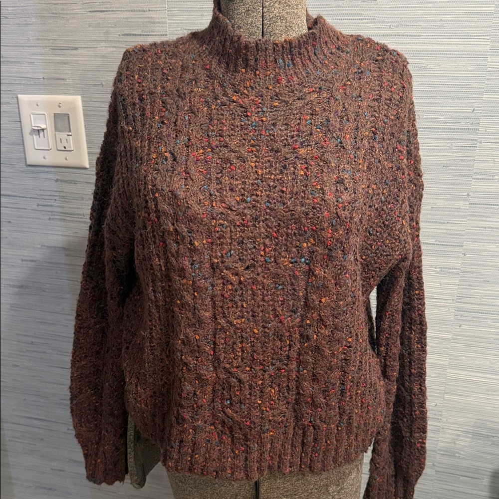 Knox Rose Multicolor Speckled Sweater